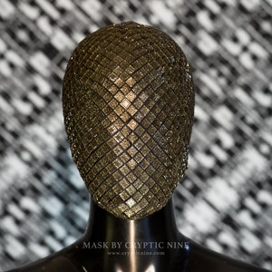 King Midas  -  A Custom Haute Couture Mask from our Maze Runner Collection