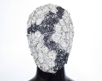 White Rose - Custom Haute Couture Mask