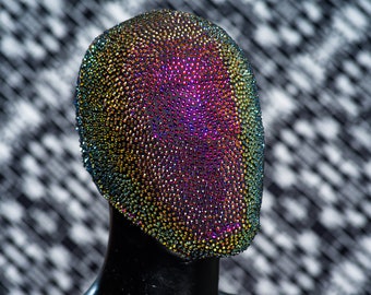 The Volcano - High End Haute Couture Face Mask Covered in Pure