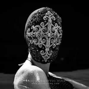The X  - Custom Haute Couture Jewel Mask