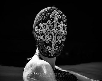 The X  - Custom Haute Couture Jewel Mask