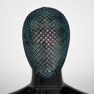 Dark Forest-  A Custom Haute Couture Mask from our Maze Runner Collection