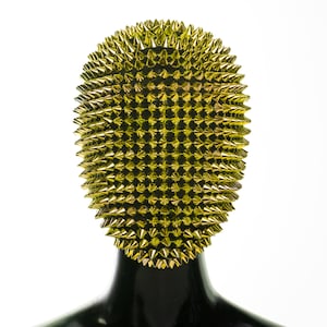 Yellow Sun - A Full Coverage Handcrafted Haute Couture Mask