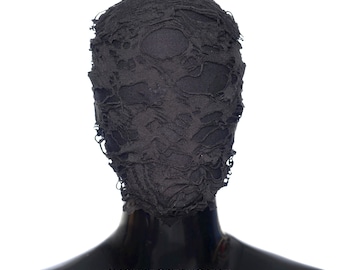 Dark Flow Lace Mask V.4 Abstract Design