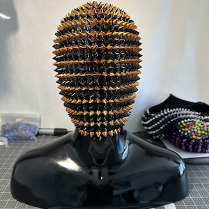 orange spike design