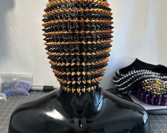 orange spike design