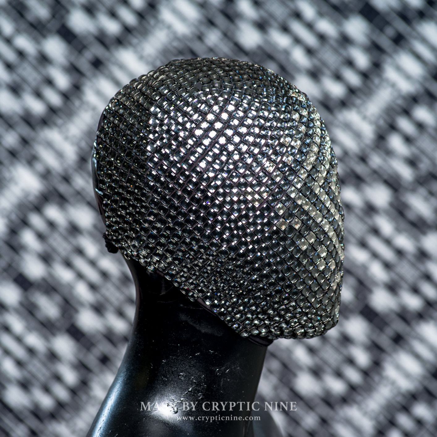 Swarovski Crystal Chess Face Mask: Haute Couture Masquerade - Etsy