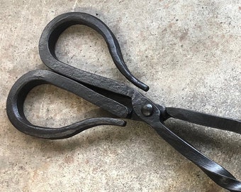 Seahorse Tongs Fireplace Tongs For Logs Or Coal Marine Etsy