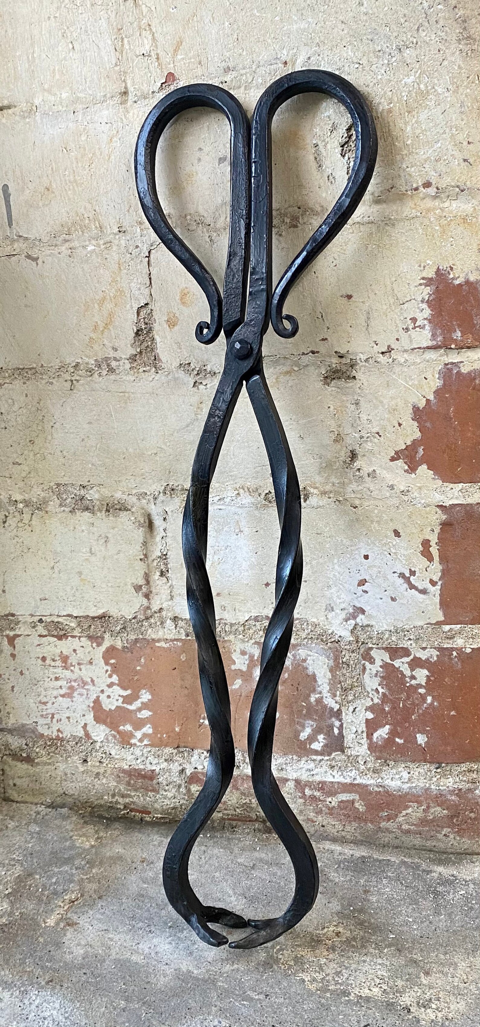 Heart Tongs 'burning Love' Fireplace Tongs for Logs or Etsy UK