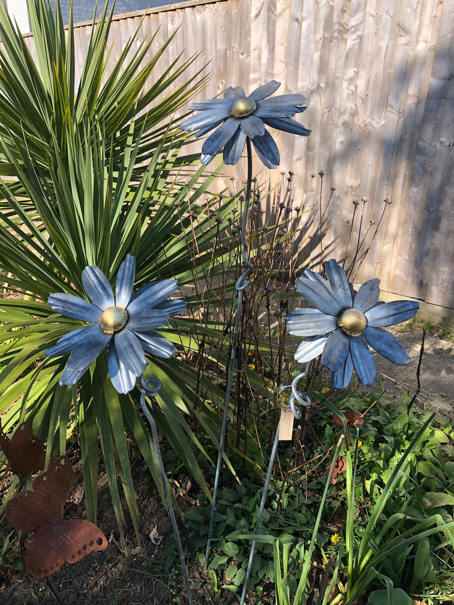 Daisy Flower Garden Sculpture Giant Flower Botanical Art Etsy UK