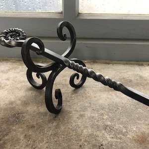 Prop Stand &#39;Cradle&#39; for Fire Set, Hearth Tidy, Fire Tools Companion Set