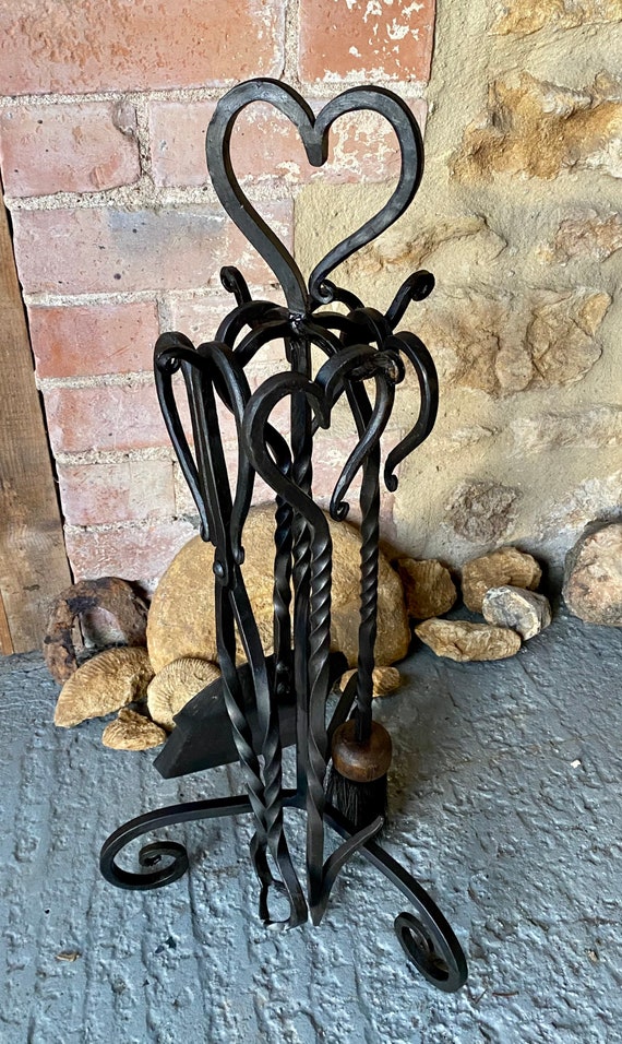 5-Piece Buxton Companion Set - Black & Nickel | Home Discount Ltd