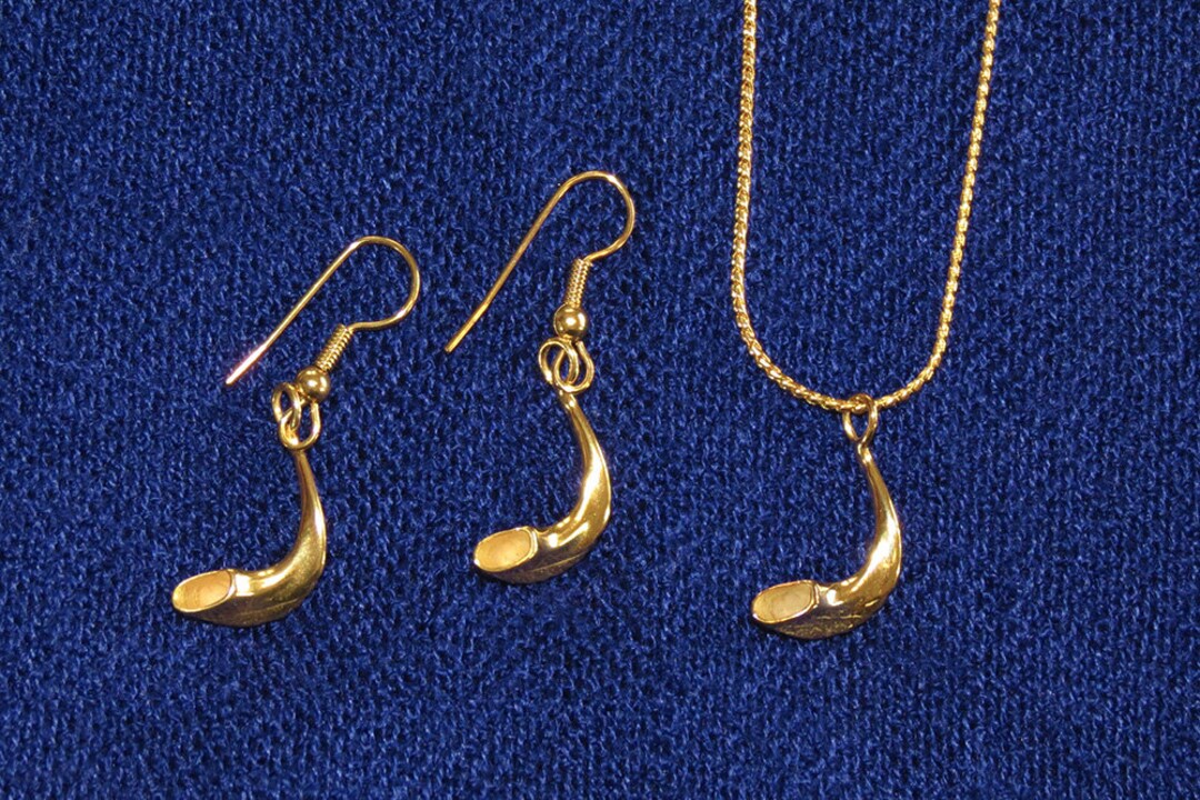 Shofar Jewelry.shofar Jewellery.set of Shofars.israeli Etsy