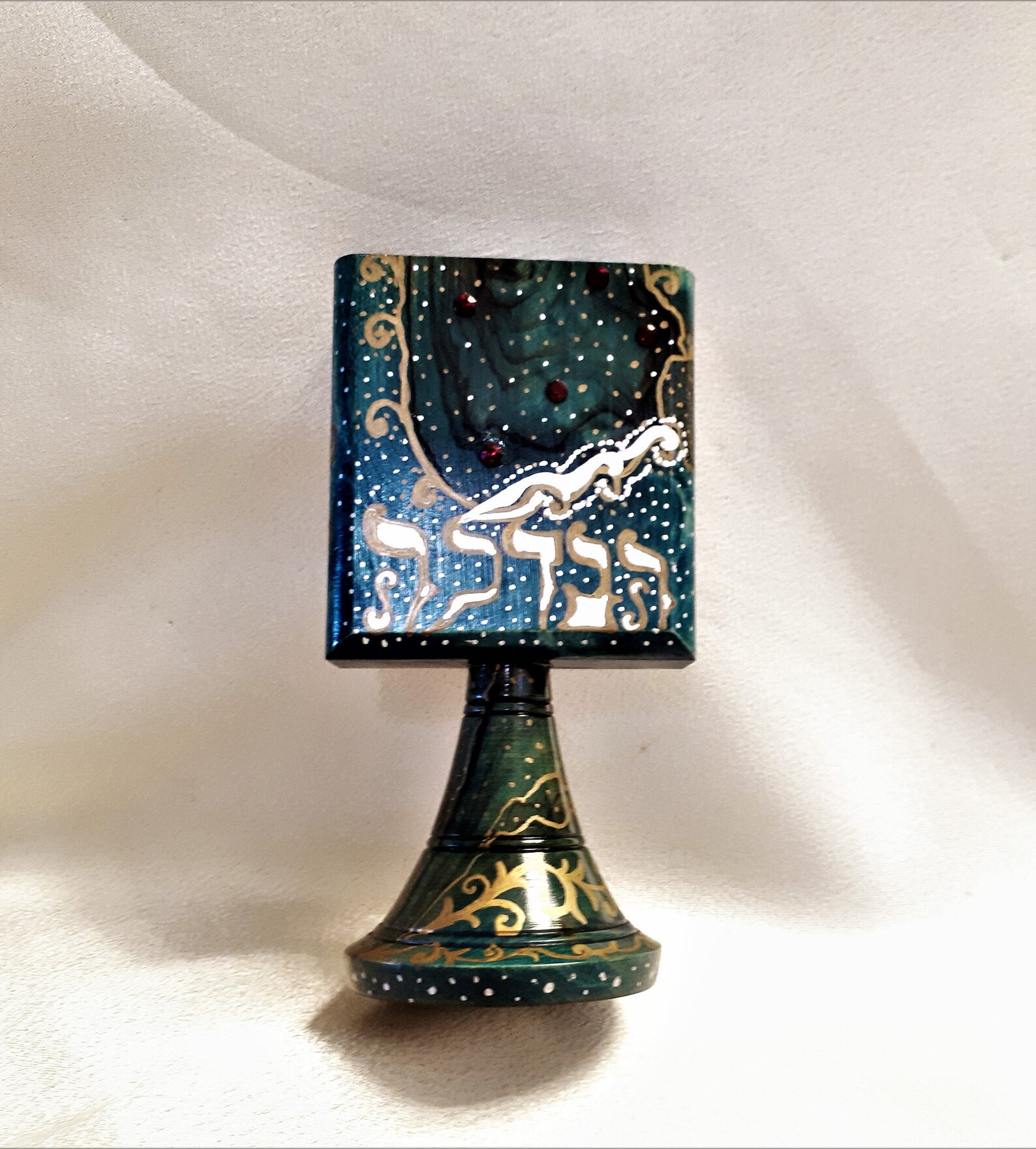Hand Painted Havdalah Candle Holder. Jewish Gifts for Bat Etsy