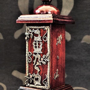 Jewish Holidays Gifts. Silver & Olive Wood Spices Box. Besamim Box From Israel. Gift For Jewish Holidays. Handmade Havdalah Spice Tower.