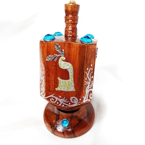 Hanukkah Dreidels From Israel. Hanukkah Collectibles Dreidels. Unique Chanukah Dreidel. Hanukkah Gifts. Personalized Dreidel. Custom Dreidel