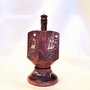 Hanukkah Dreidels. Olive Wood & Pearls Chanukah Dreidel. Dreidel From Israel. Collectibles Dreidels. Personalized Dreidel. Custom Dreidels.