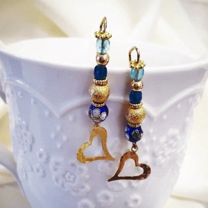 Israeli Earrings. Gold Israeli Earrings. Silver Israeli Earrings. Handmade Israeli Earrings. Israeli Designer. Dangle Earrings. Customized.