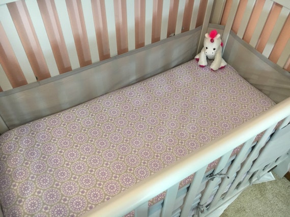 flannel crib bed sheets