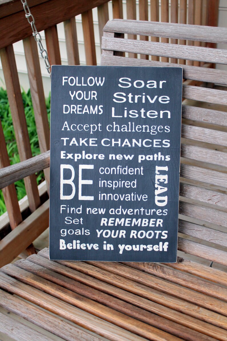 Graduation Gift Wood Sign Custom Graduation Gift Etsy