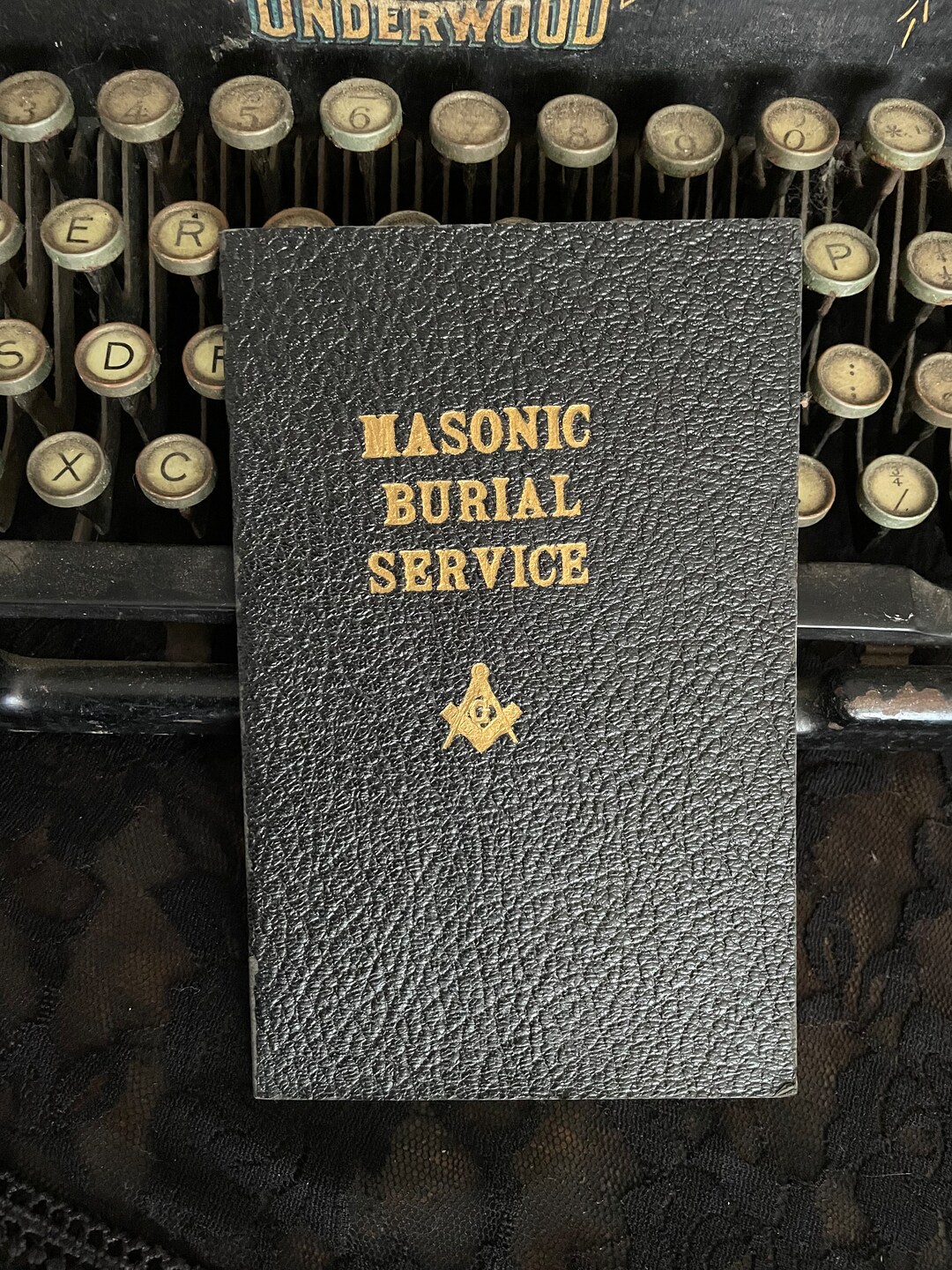 Rare 1934 Masonic Burial Service Booklet Michigan Free US Etsy