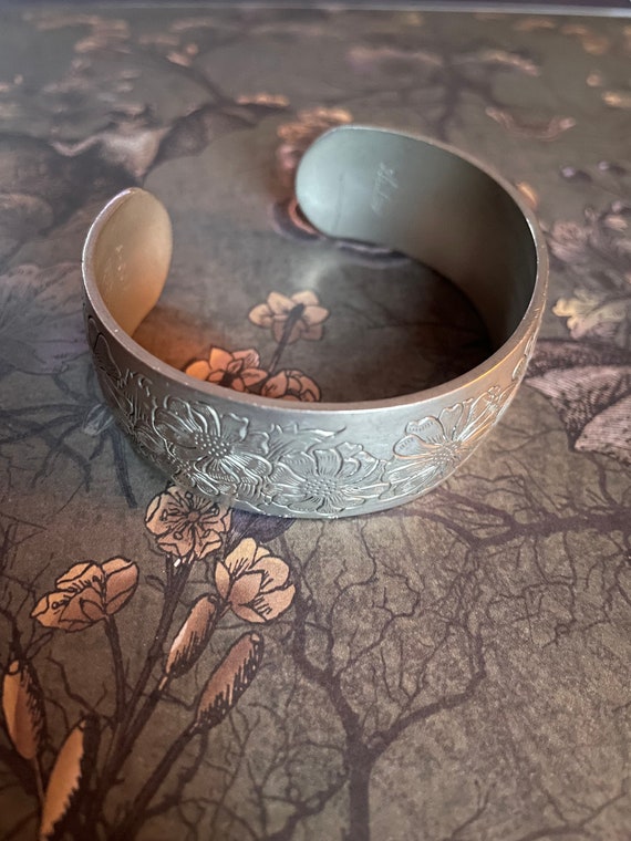 Kirk stieff pewter cuff best sale bracelet