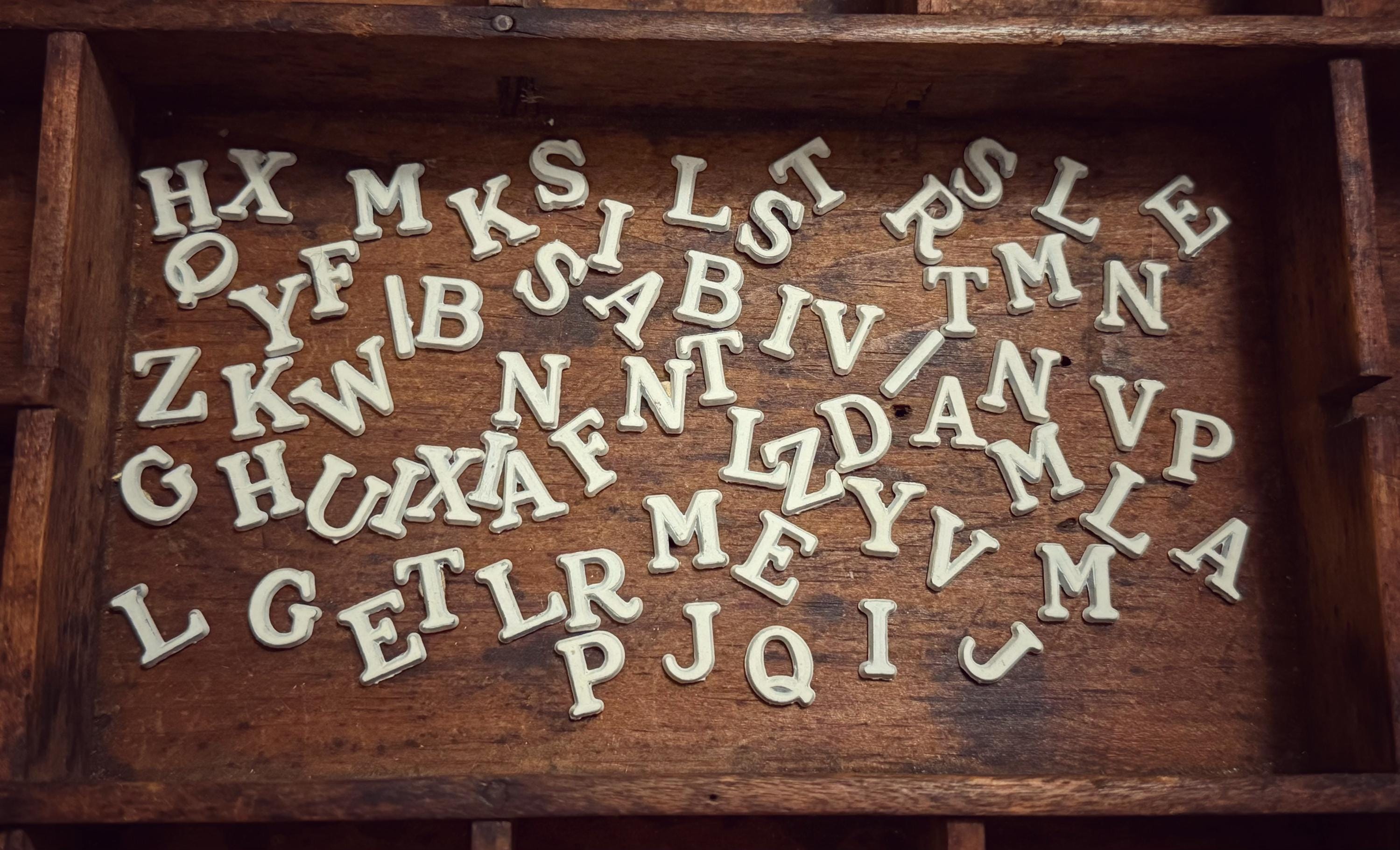 Vintage Plastic Sign Letters - Etsy