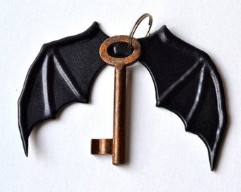 Portauovo Halloween A Forma Di Ala Di Pipistrello - Design Gotico Nero - Stoviglie Divertenti