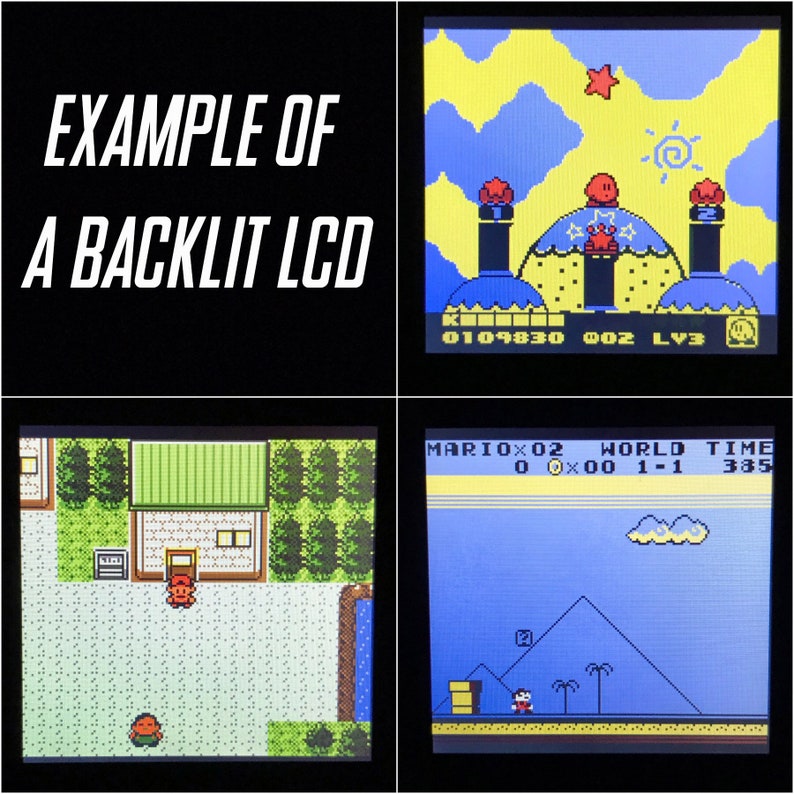 Custom Backlit Nintendo Gameboy Color 