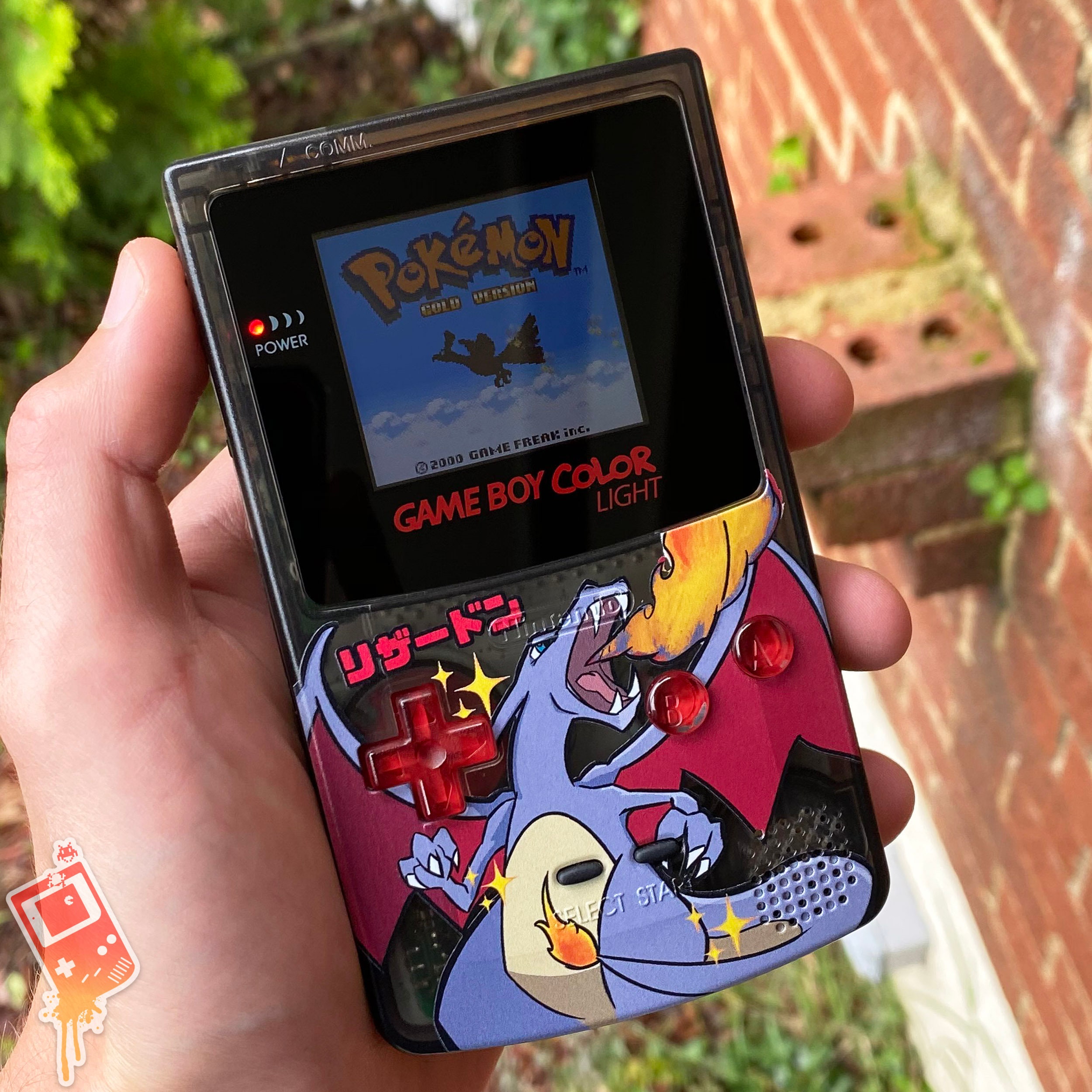 Custom Backlit Nintendo Gameboy Color artist Series Shiny