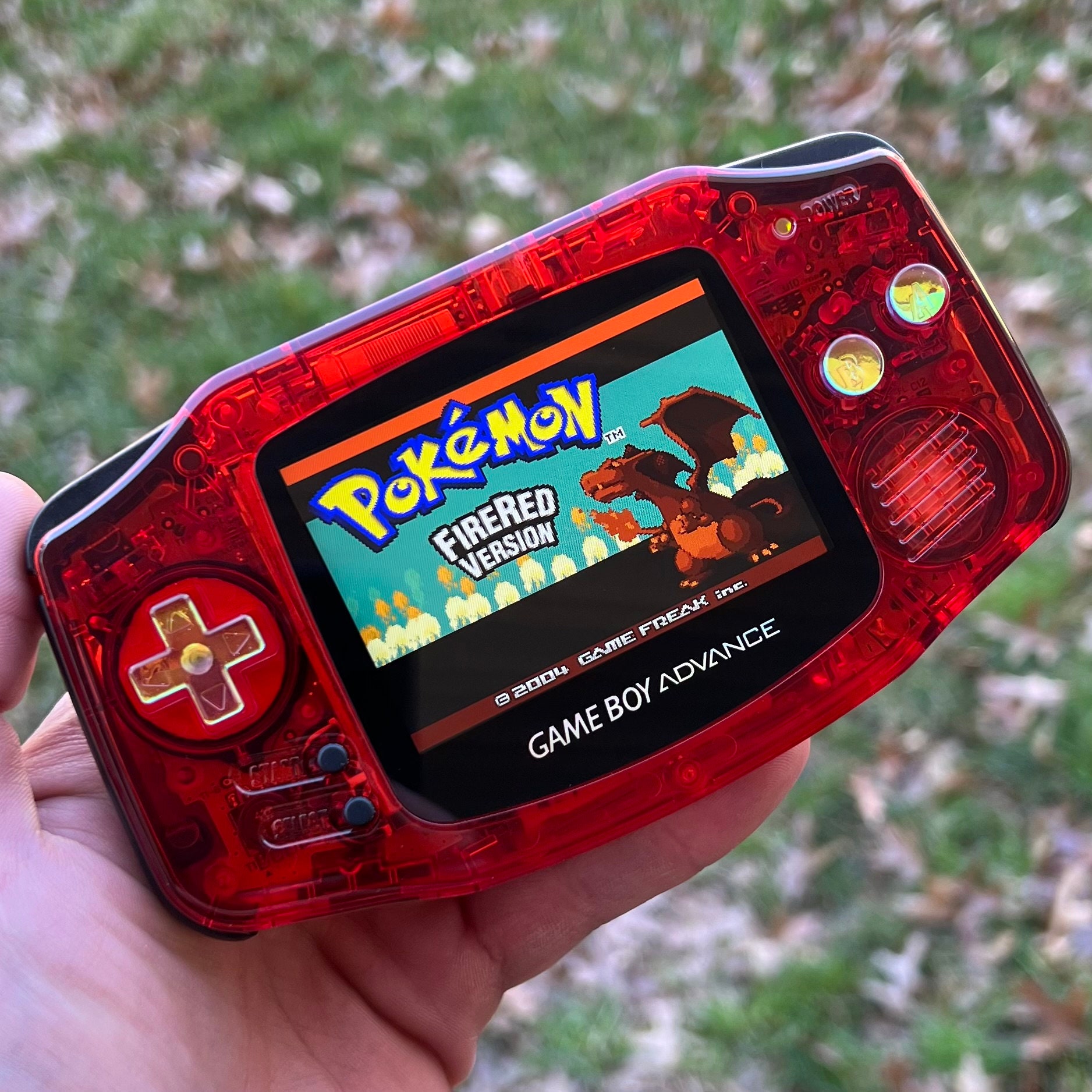 Umbreon and Espeon Custom Nintendo Gameboy Advance Shell 