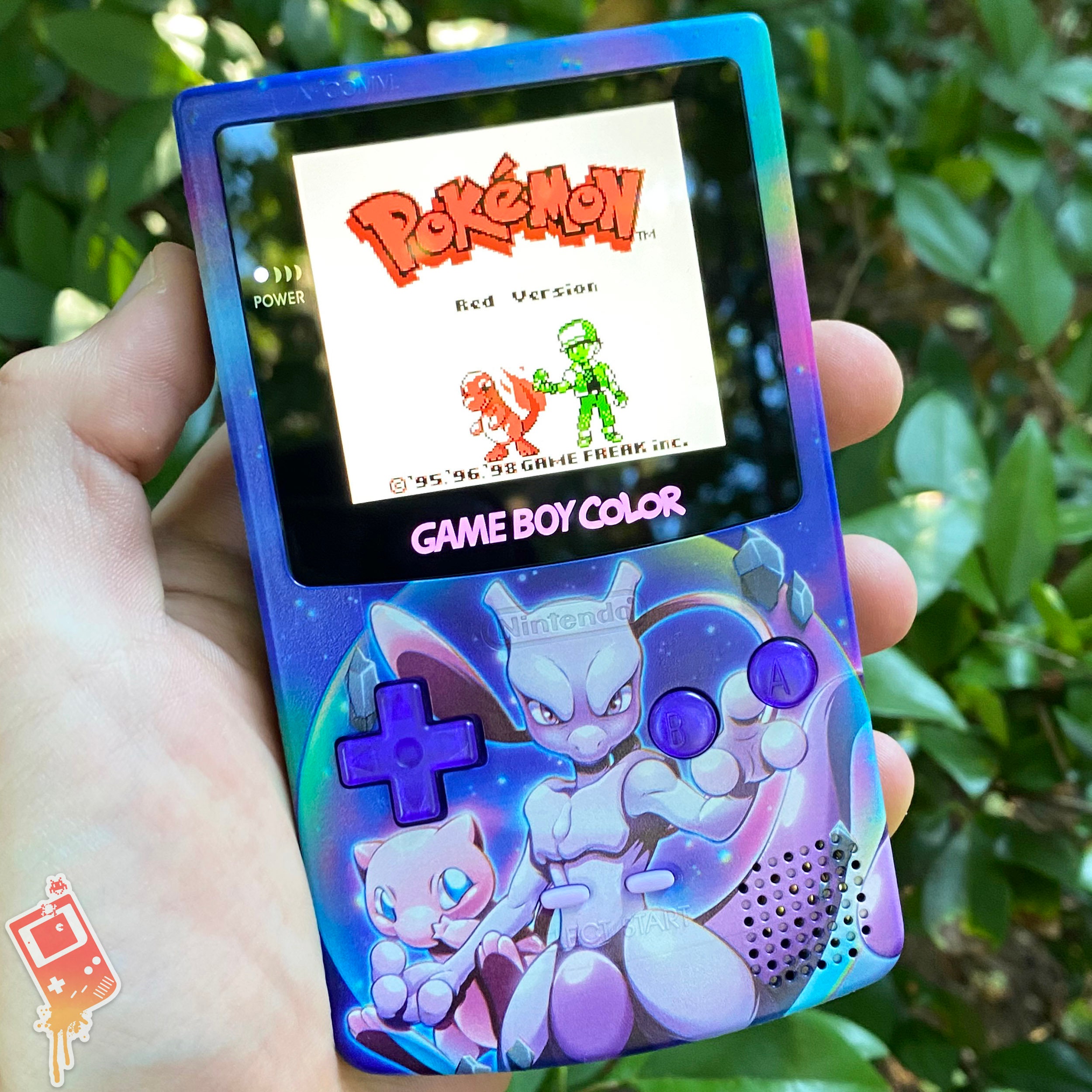 Custom Backlit Nintendo Gameboy Color IPS XL 