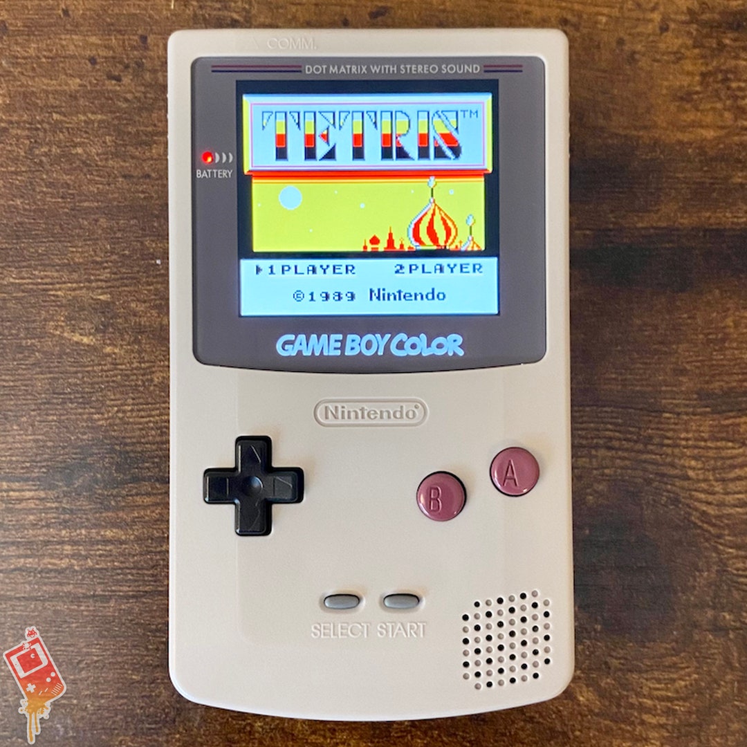 Custom DMG Themed IPS XL Backlit Nintendo Gameboy Color by Etsy