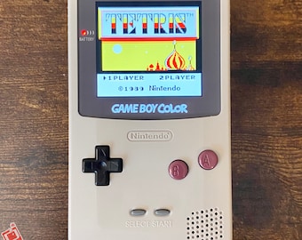 Custom DMG themed IPS XL Backlit Nintendo Gameboy Color by 8bitAesthetics