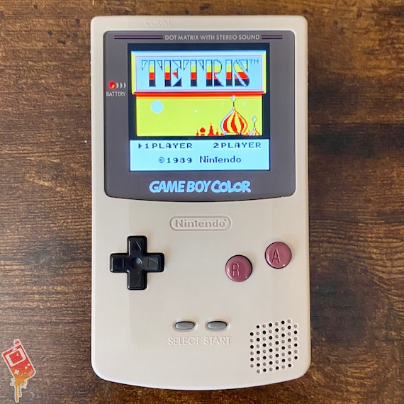 Custom DMG themed IPS XL Backlit Nintendo Gameboy Color by 8bitAesthetics