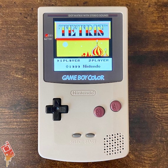 Custom DMG Themed IPS XL Backlit Nintendo Gameboy Color by