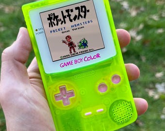 任天堂 ゲームボーイカラー バックライト付き IPSパネル搭載 Q5 V2 LED