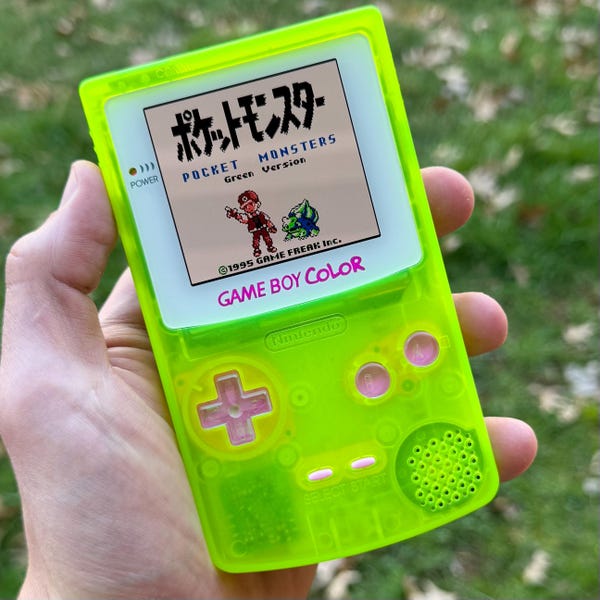Transparent Gameboy - Etsy