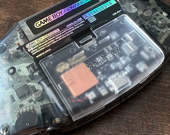 Mod de batería recargable USB-C de 1800 mAh para Game Boy Advance (SOLO COMBINACIÓN - lea la descripción completa del artículo antes de comprar).