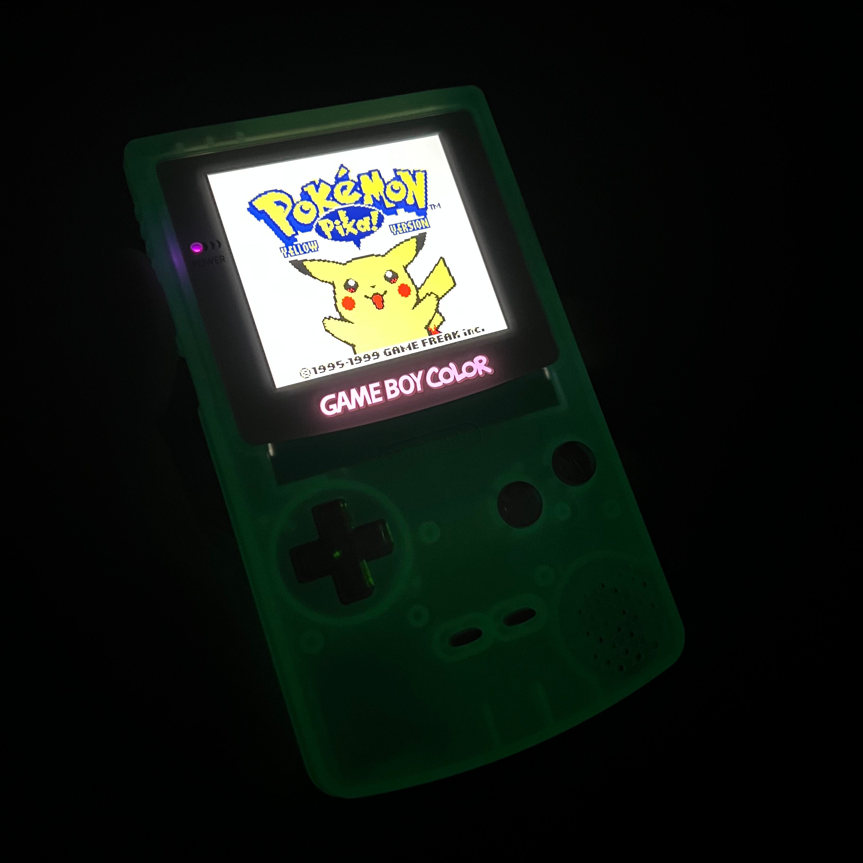 Clear Mint/White XL IPS Backlit Nintendo Gameboy Color – 8bitAesthetics