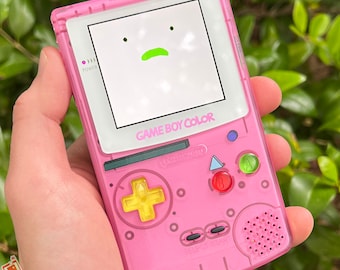 美品 任天堂 ゲームボーイカラー ピンク ソフト2本 専用ポーチ