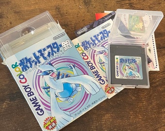 Genuine Japanese import complete in box Pokemon Silver with new save battery