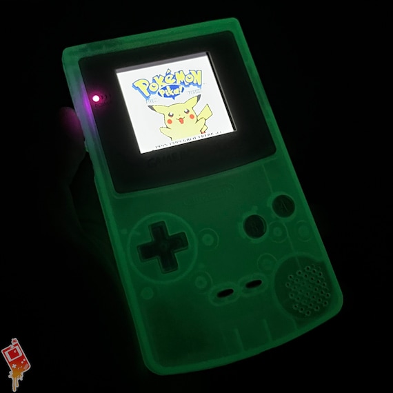 Coque Complète + écran Pour Game Boy Color – Mario Soft Green (Neuf)
