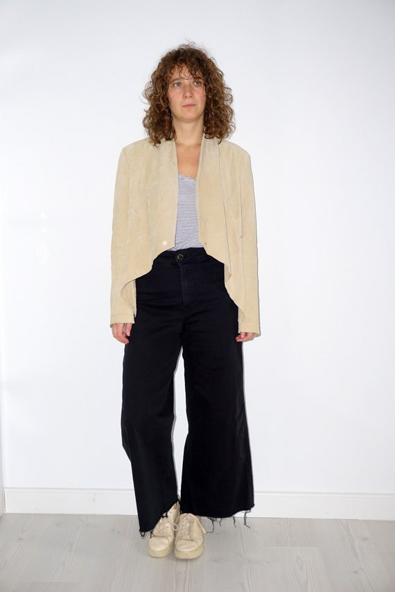 ジャケット・アウター 90s sheer beige double-breasted jacket b7e63709eefeee86c72fc486b88fa8