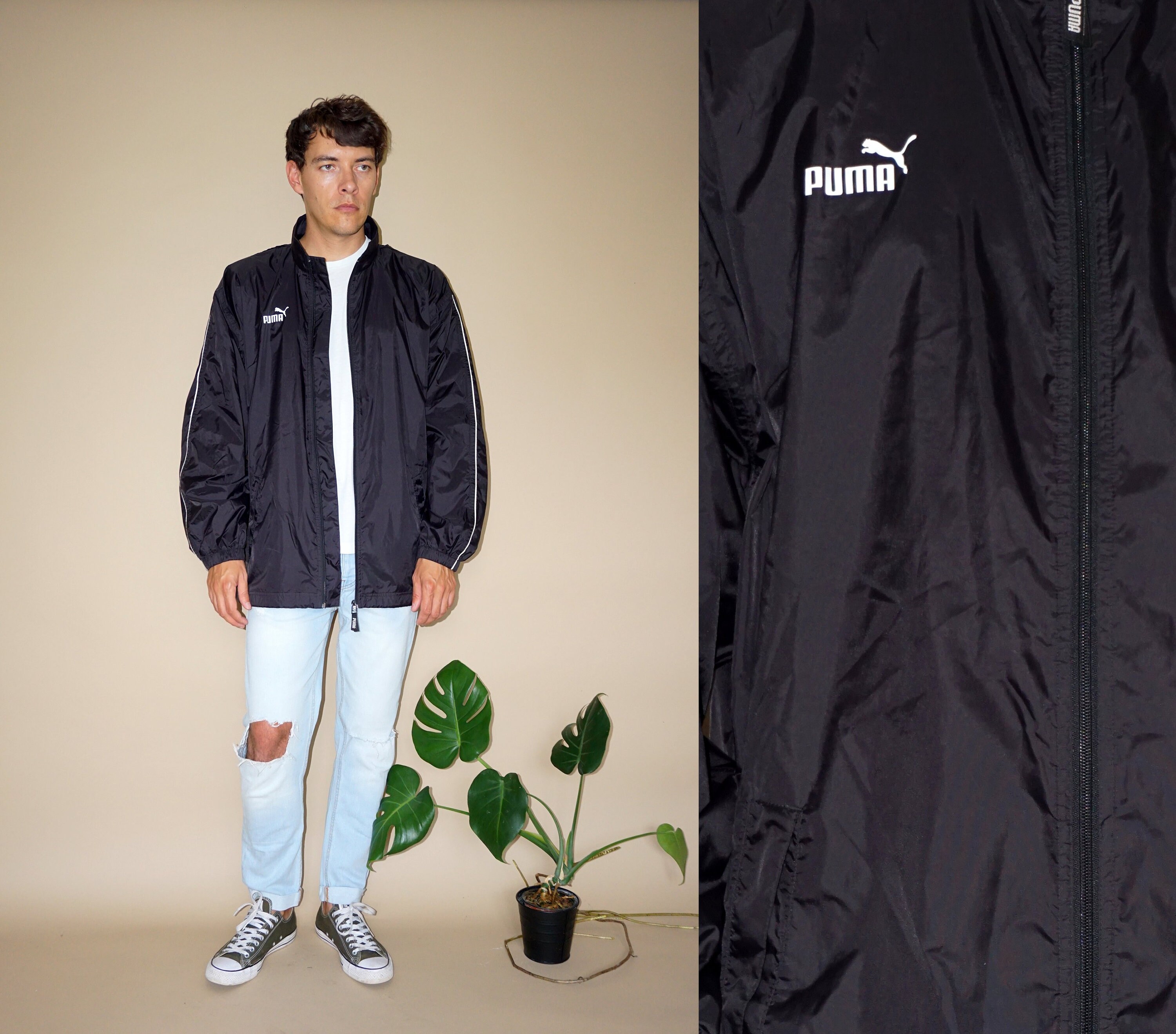 puma raincoat mens
