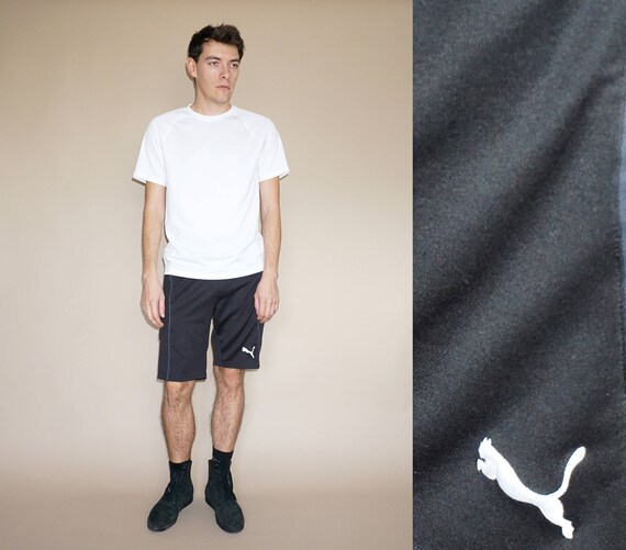 Men's Puma black boxing shorts