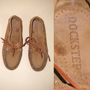 Women&#39;s camel suede leather moccasin loafers