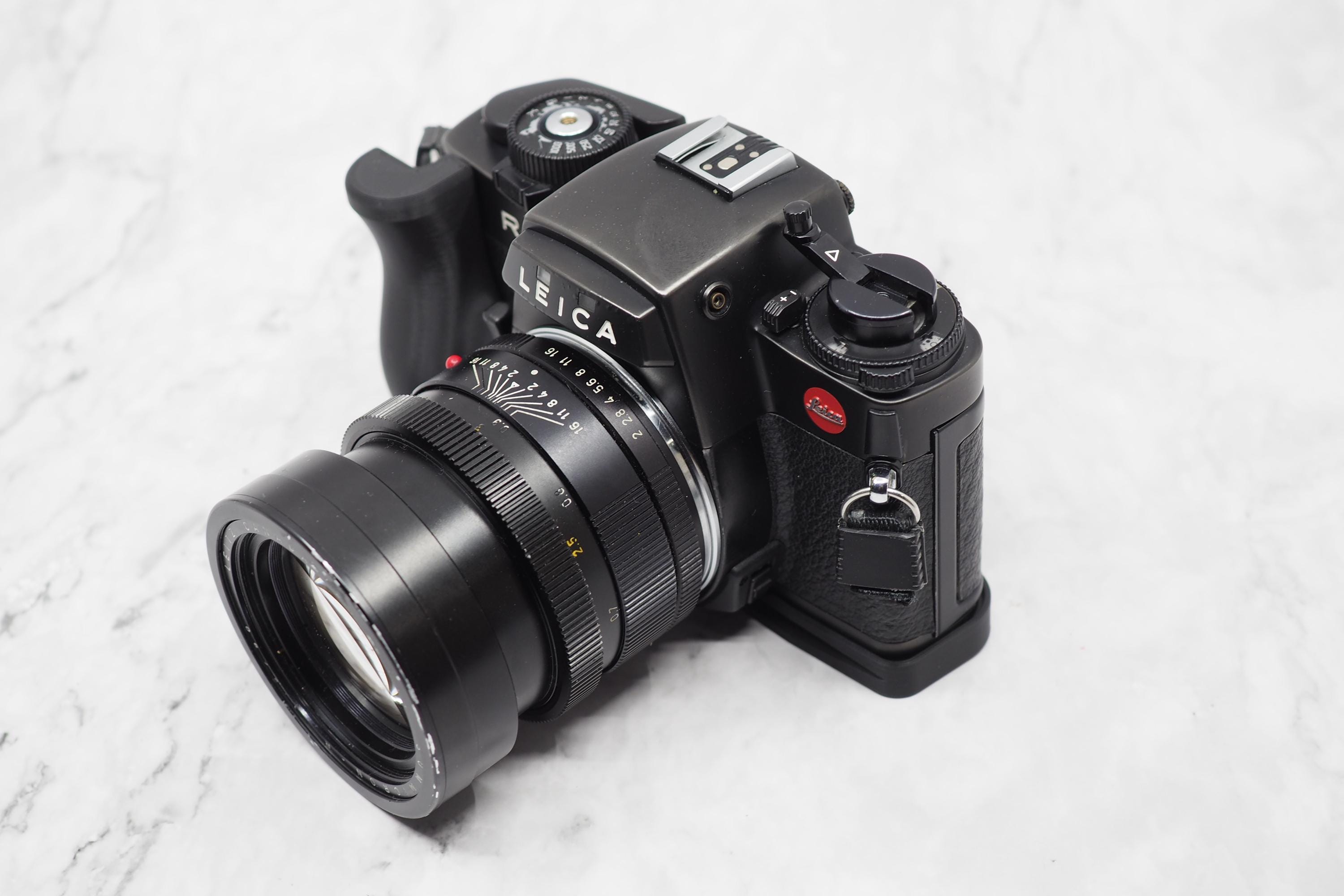 Leica R6 R6.2 Grip Wrist Strap Feature Arca Swiss Spare Battery