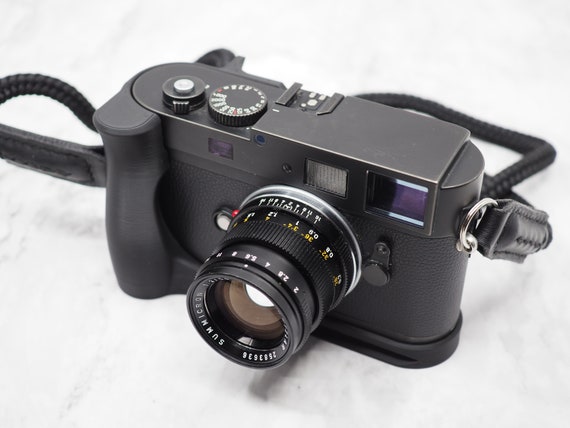 ライカ m9 カメラ グリップ Leica M8 M9用ランドグリップ シルバー