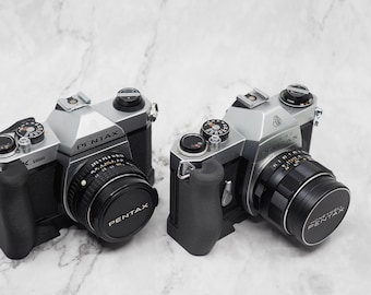 Pentax K1000 Spotmatic koolstofvezel luchtlabel met ergonomische grip (camera en lens zijn NIET inbegrepen)